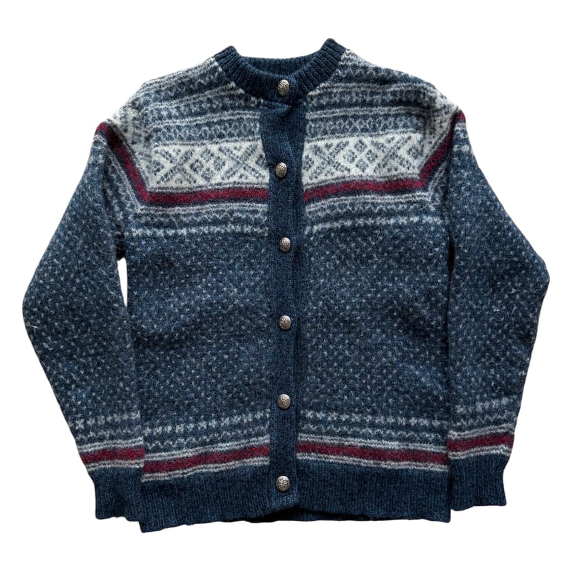 80s L.L.Bean 엘엘빈 노르딕 가디건 상품이미지1