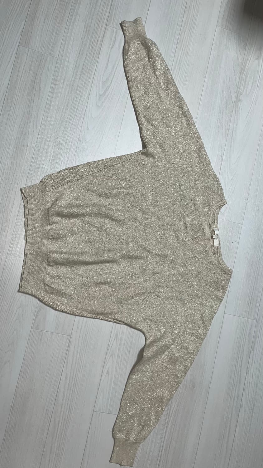 히메갸루깔 글리터 빤짝이 니트 상품이미지1