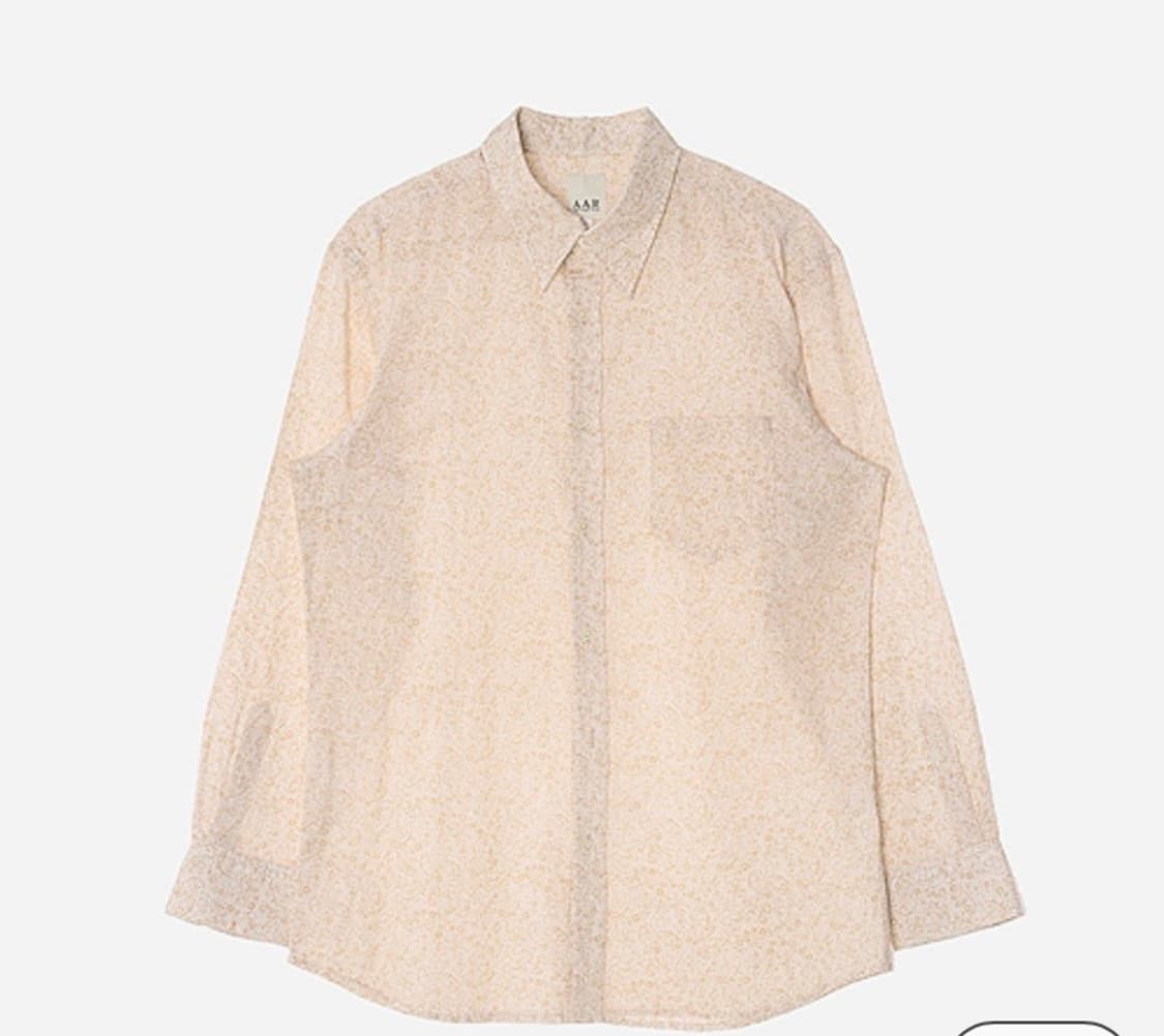 [XL] 요지 야마모토 A.A.R. 플로랄 패턴 셔츠 상품이미지1