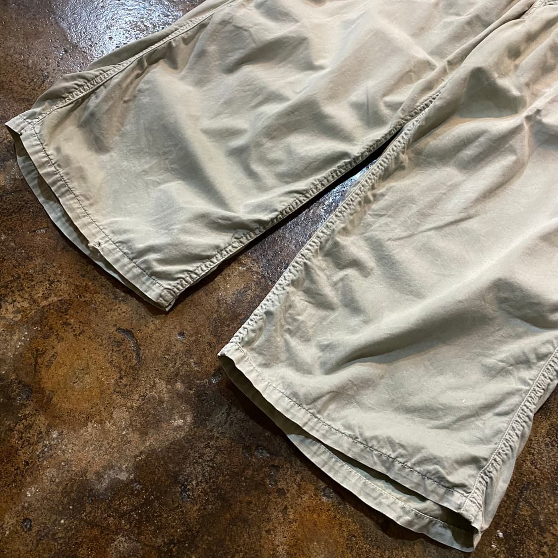 KAPITAL 카키색 와이드 팬츠 상품이미지4