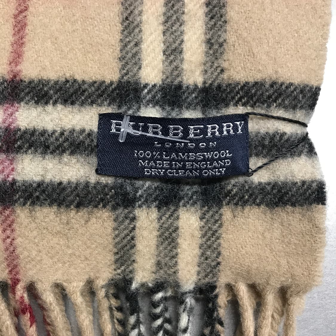 버버리 정품 램스울 머플러 베이지 상품이미지4