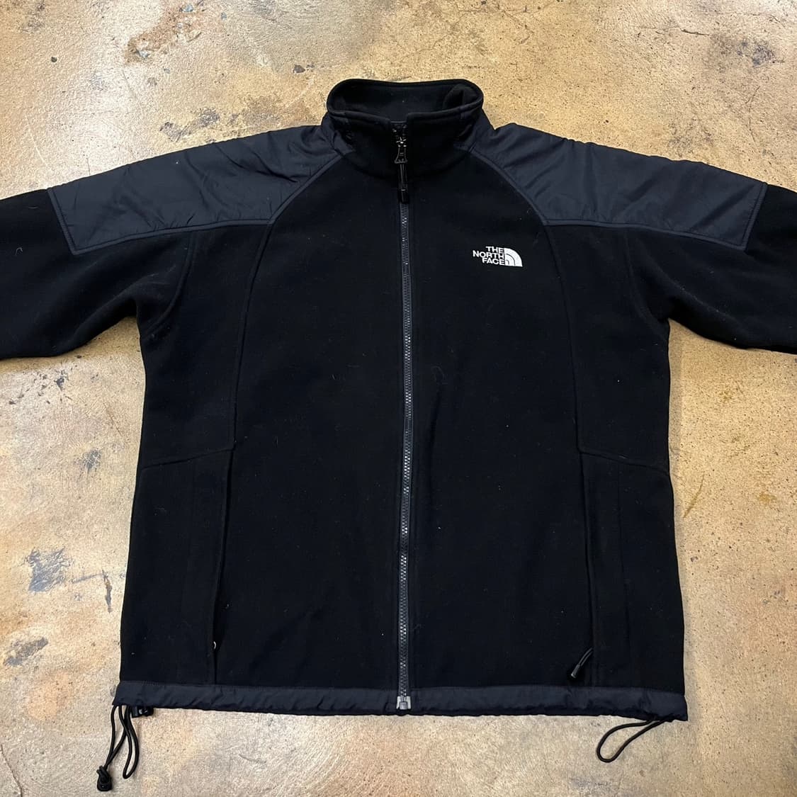 [정품/XL] 노스페이스 블랙 플리스 자켓 b15 상품이미지3