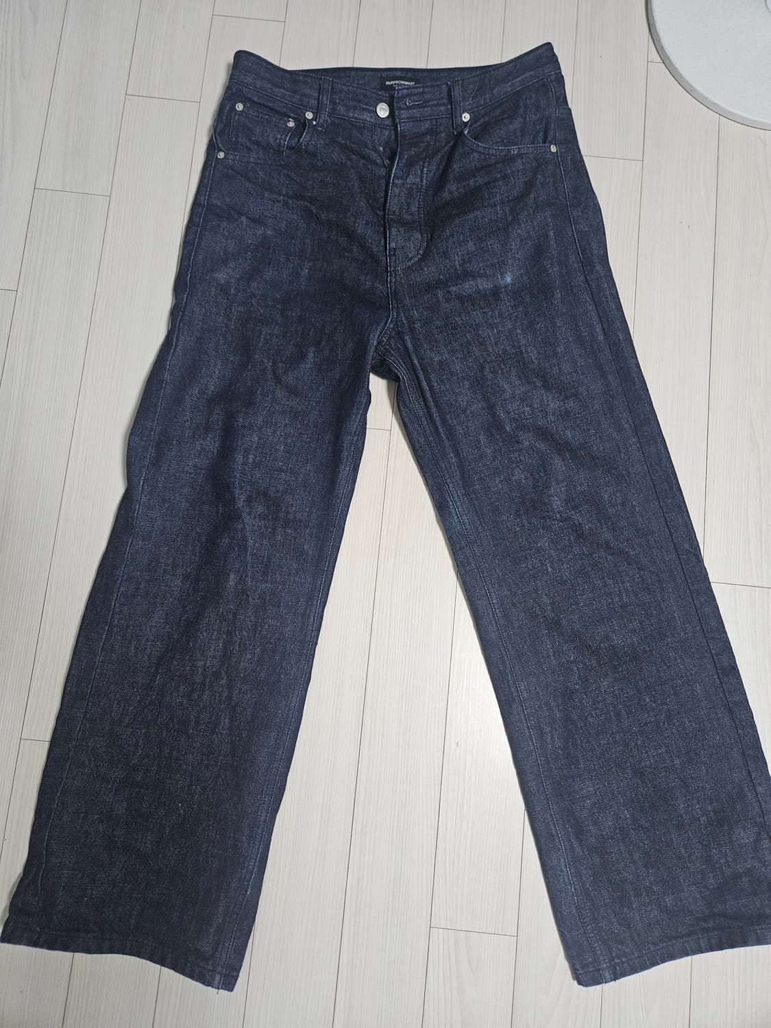 파프롬왓 far-raw textured denim 상품이미지2