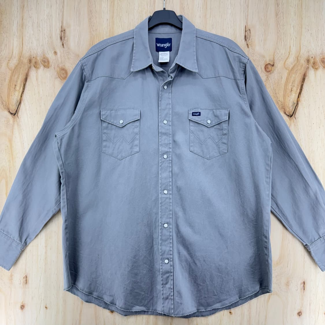 [2XL] 랭글러 웨스턴 셔츠 그레이 상품이미지1