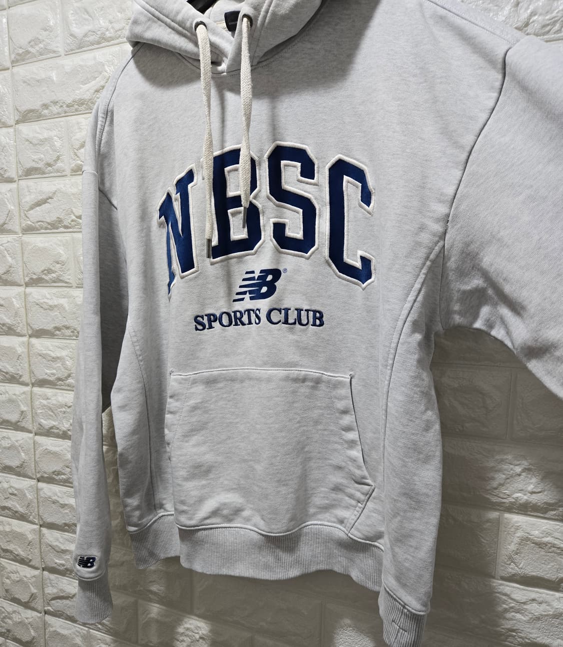 뉴발란스 NBSC 스포츠클럽 후디 후드티 90~95 상품이미지5