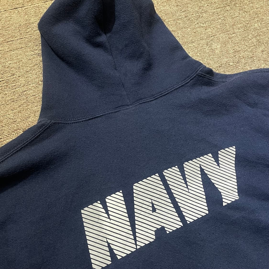 (XL) USA Soffe NAVY 밀리터리 미해군 후드티 상품이미지7