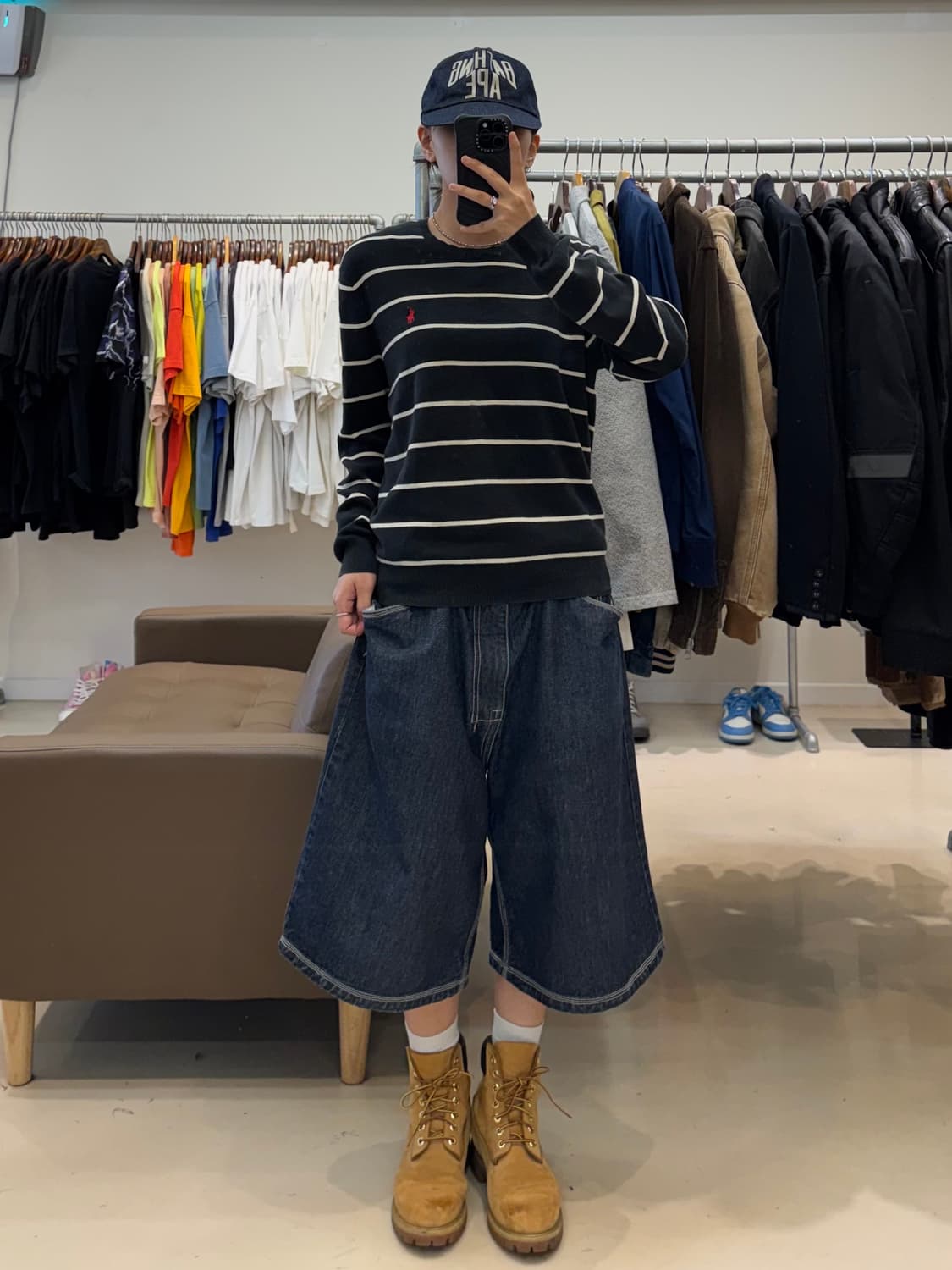 폴로 랄프로렌 피마코튼 스트라이프 니트 상품이미지6