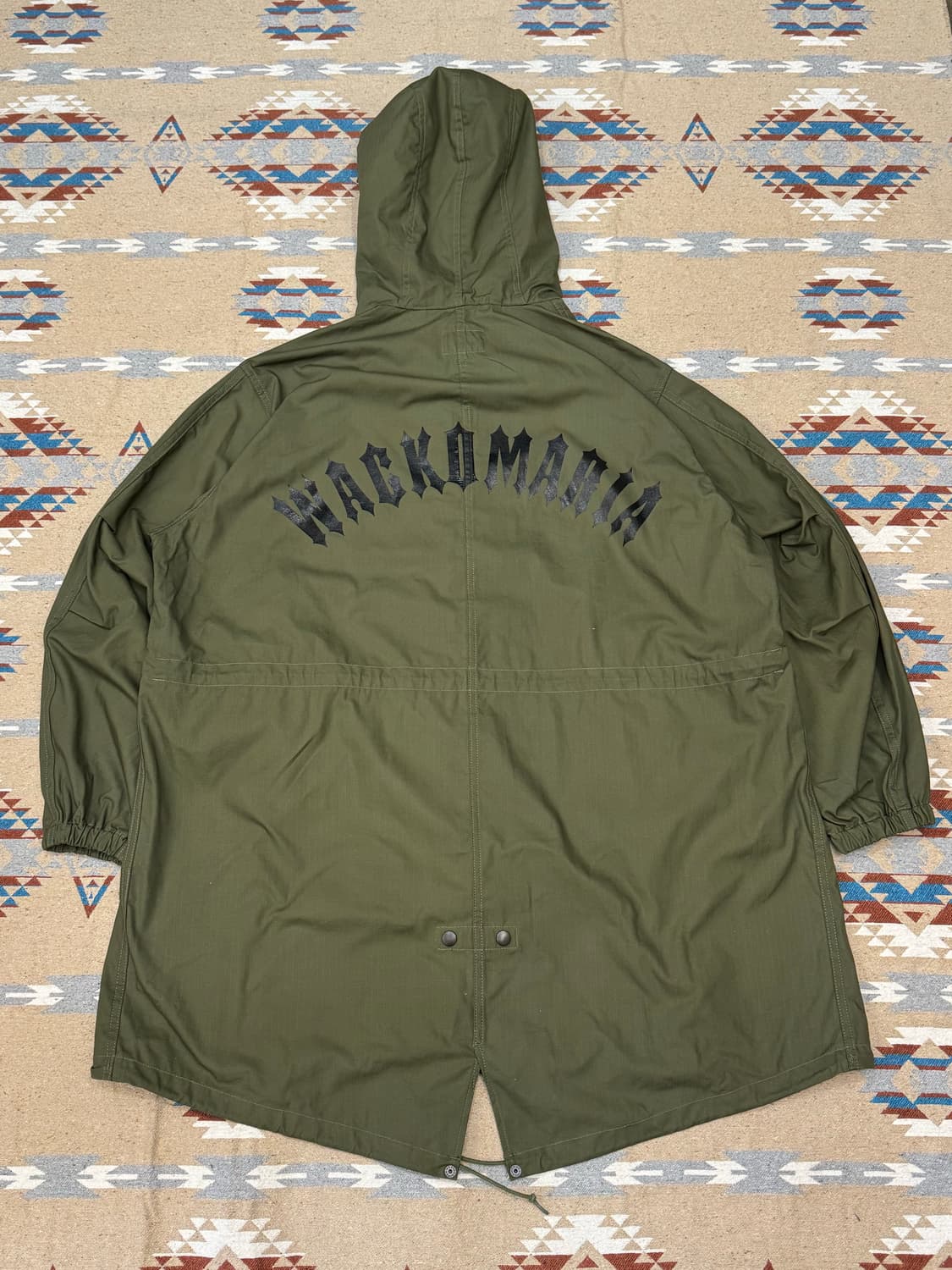 [M][100] 와코마리아 M-48 모즈 코트 카키  상품이미지7