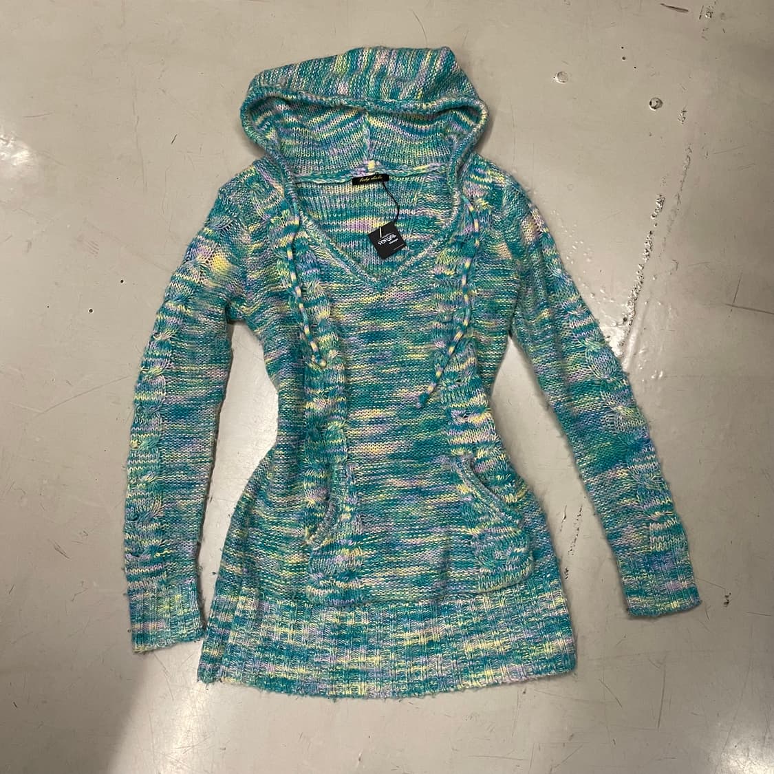 팝콘 니트 원피스 상품이미지1