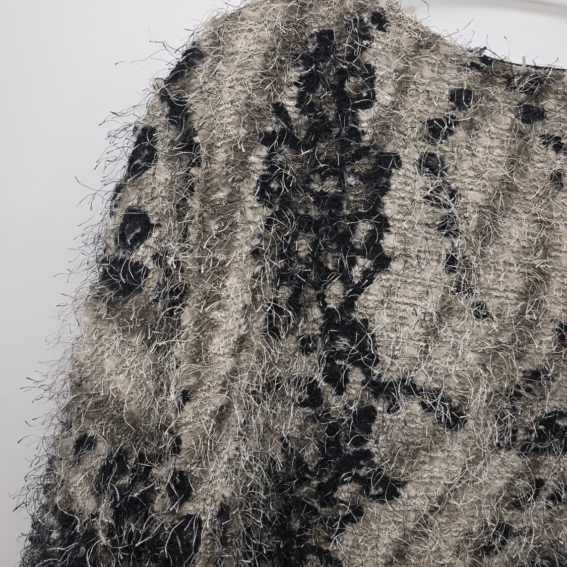 보카시 부클 니트 크롭 가디건 상품이미지9