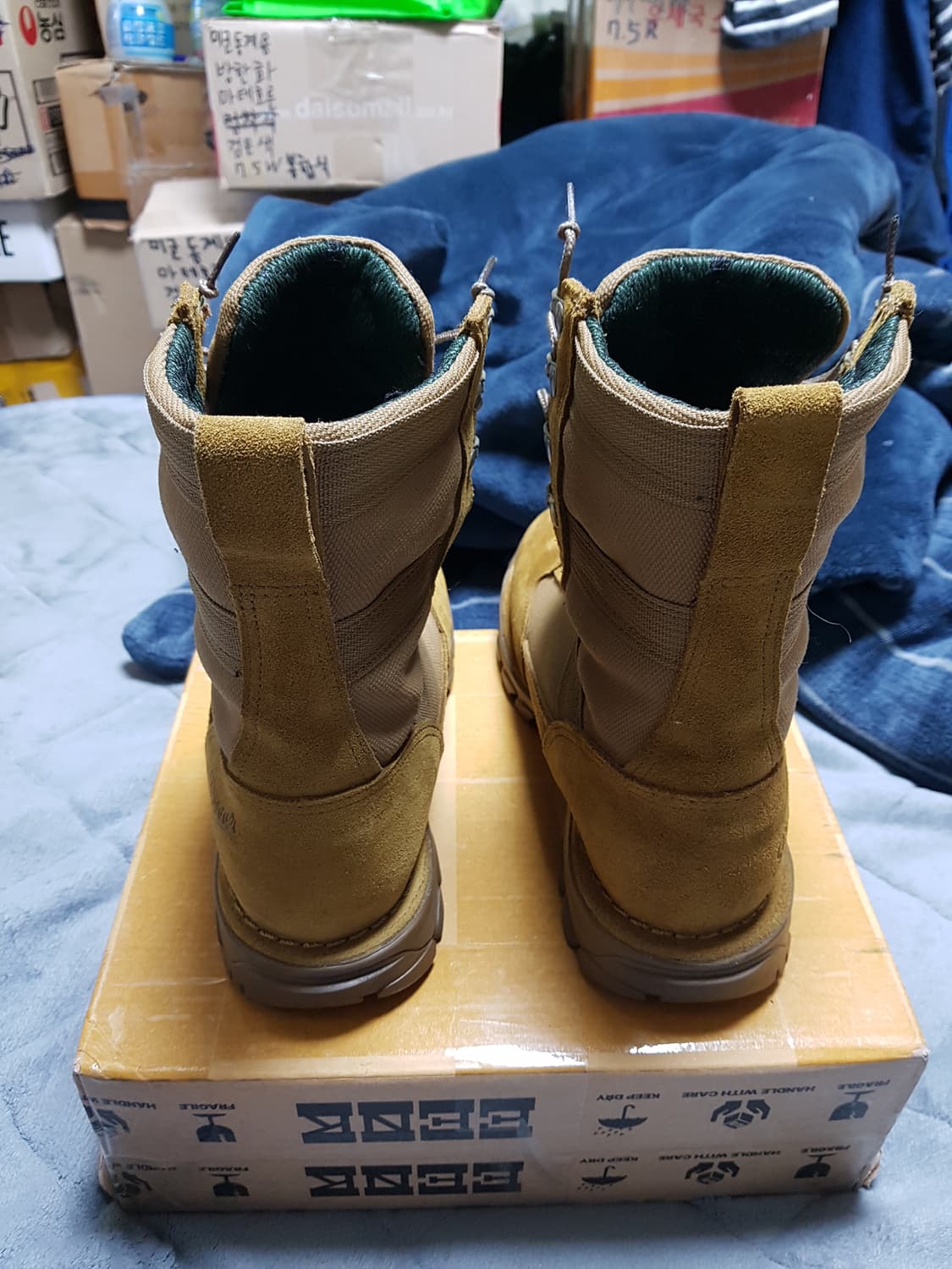 미군 미해병대 대너 전투화 군화 동계용 방한화 8R 255 판매 상품이미지3