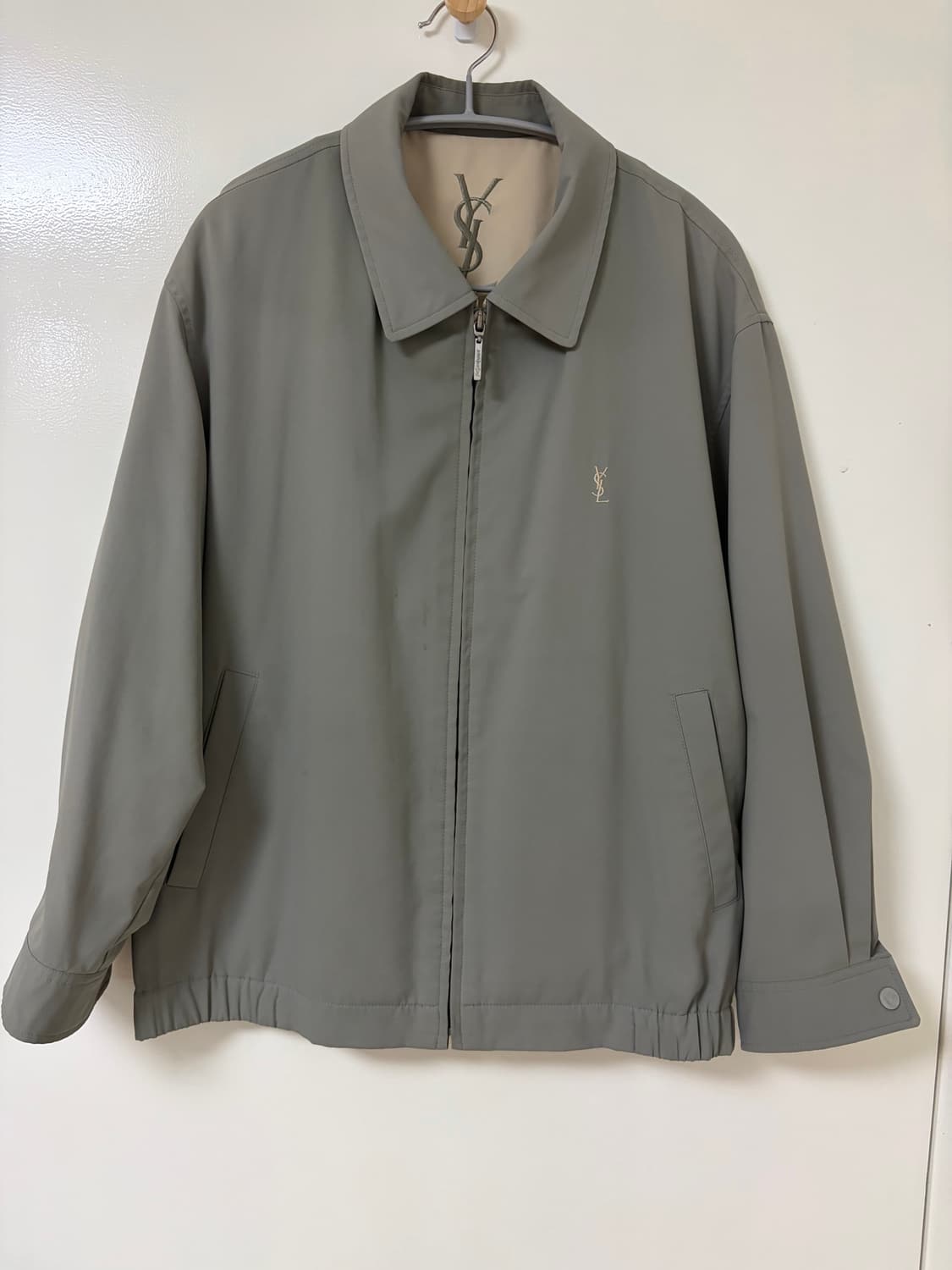 입생로랑 블루종 세이지그린 색상 상품이미지1