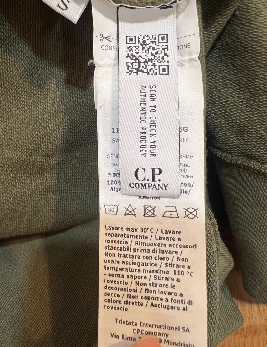  CP컴퍼니  카키 후드집업점퍼 
 상품이미지5