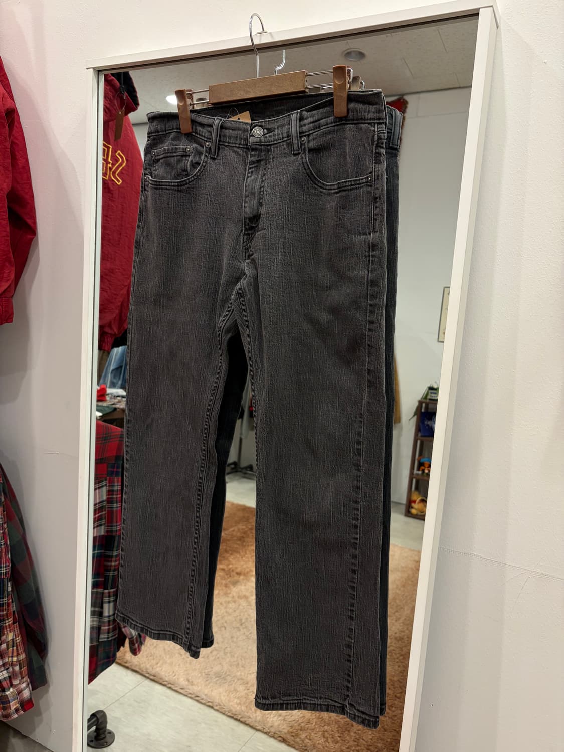 Levis 리바이스 559 흑청 데님 팬츠 (34inch) 상품이미지1