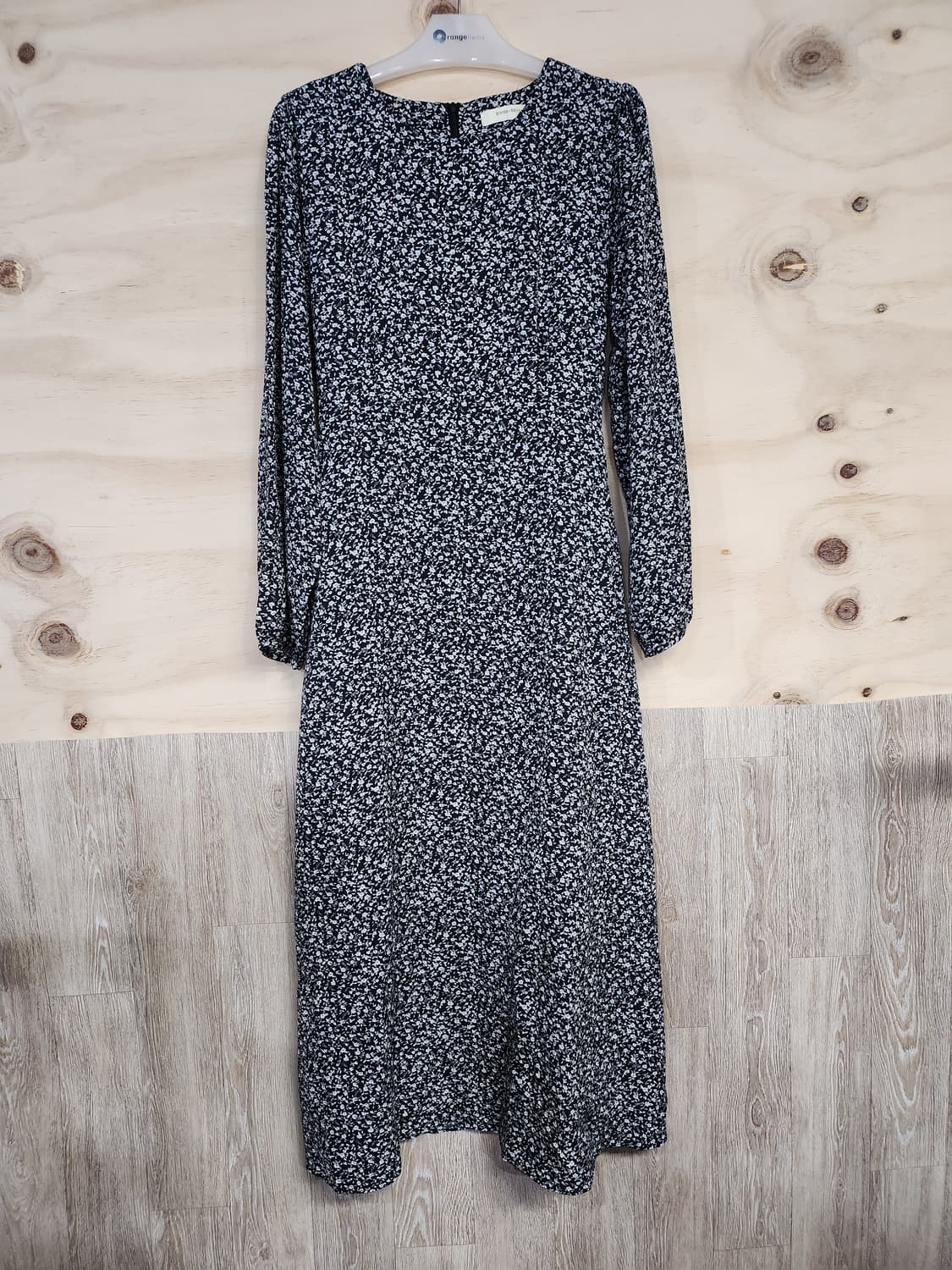 1108) 플라워 롱 원피스 상품이미지1