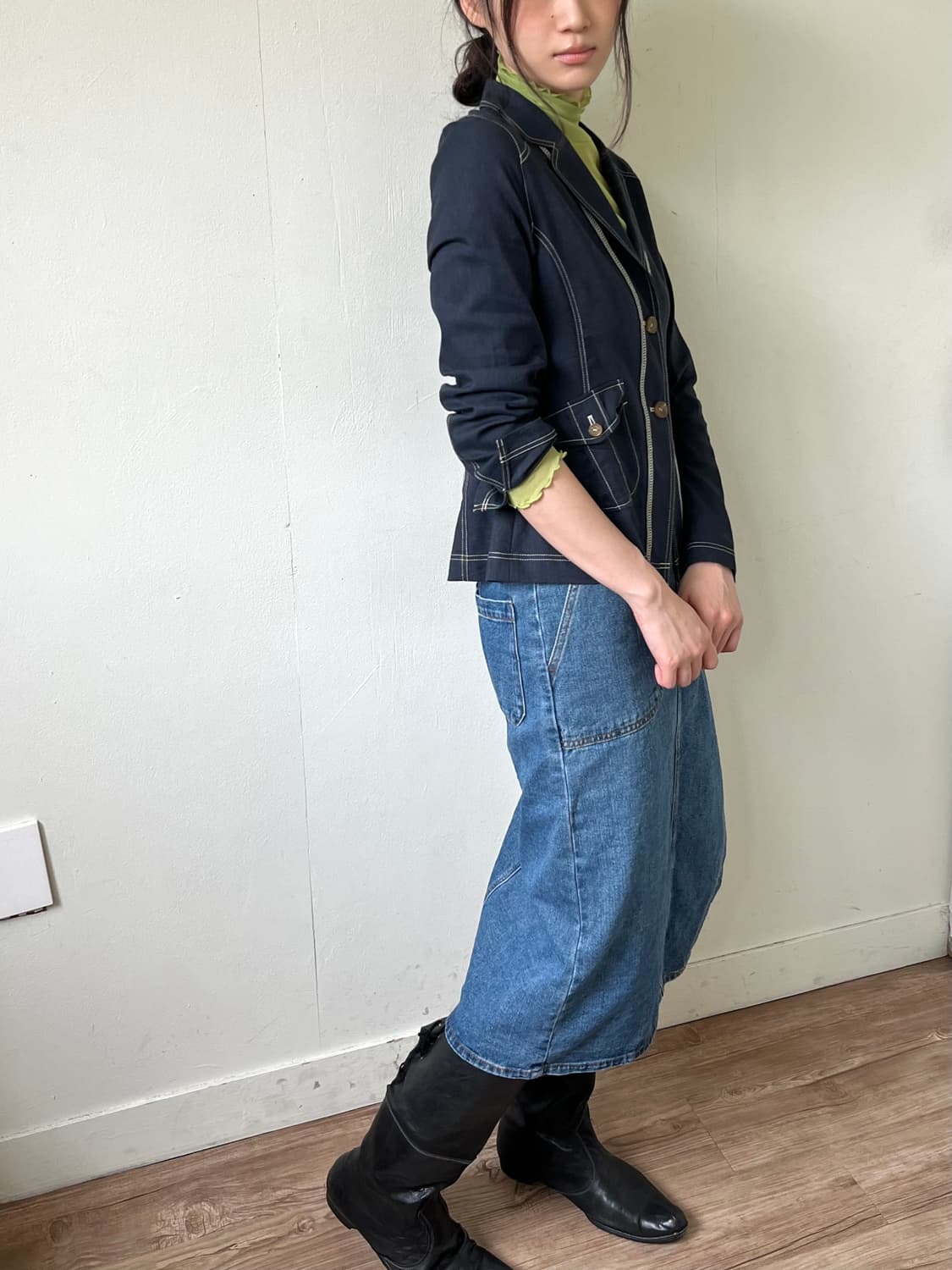 HIROKO BIS 린넨 자켓 상품이미지5