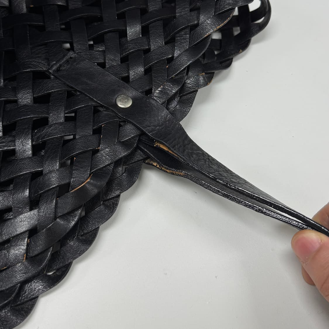 Margaret Howell leather weaving bag 상품이미지9