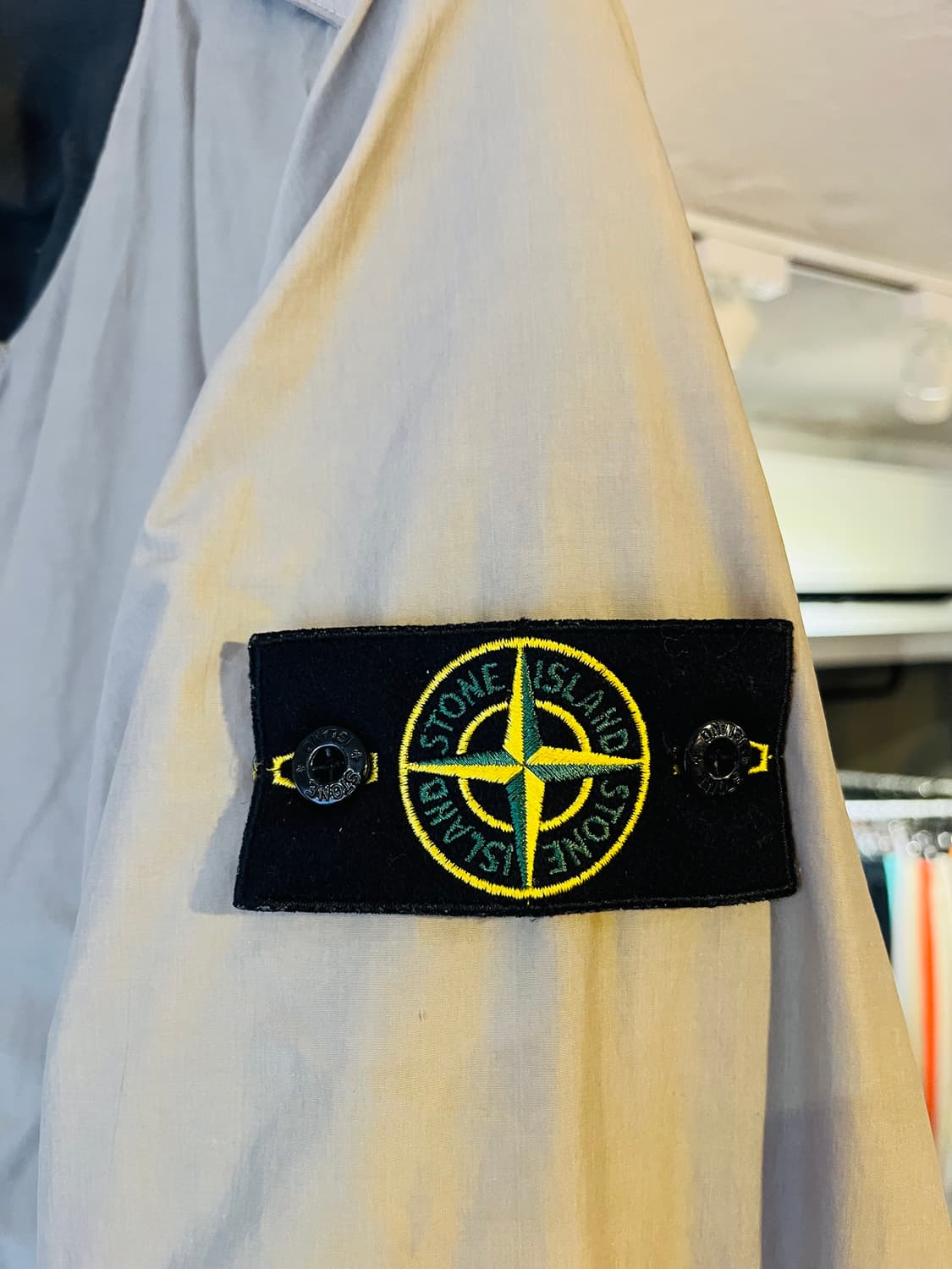 스톤 아일랜드 패디드 블루종 자켓 (이탈리아제) 상품이미지4