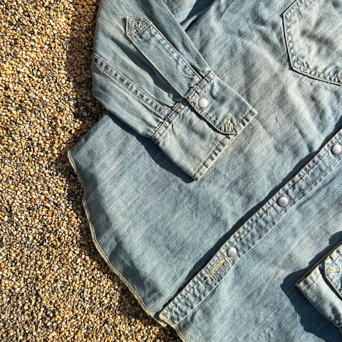 리바이스(LEVIS) 데님 웨스턴 셔츠 상품이미지3