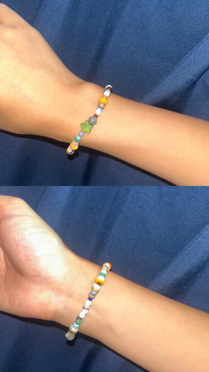 빈티지 비즈 별 팔찌 / star yy bracelet  상품이미지1