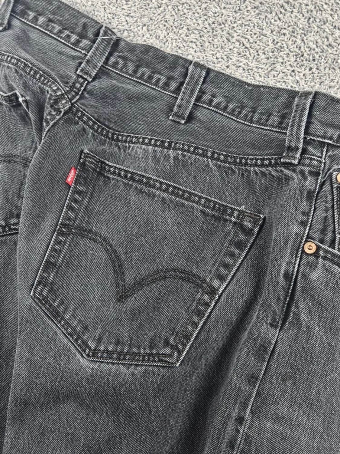 리바이스 501 블랙 데님 진 팬츠 ( 38X30 ) / 11326 상품이미지8