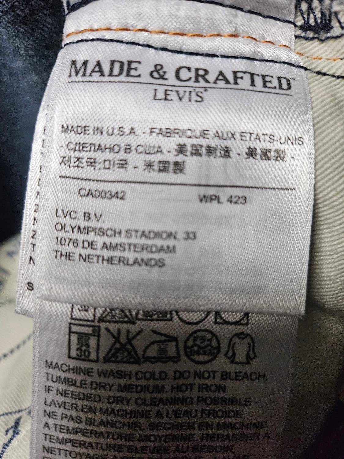 리바이스 lmc 데님팬츠 상품이미지4