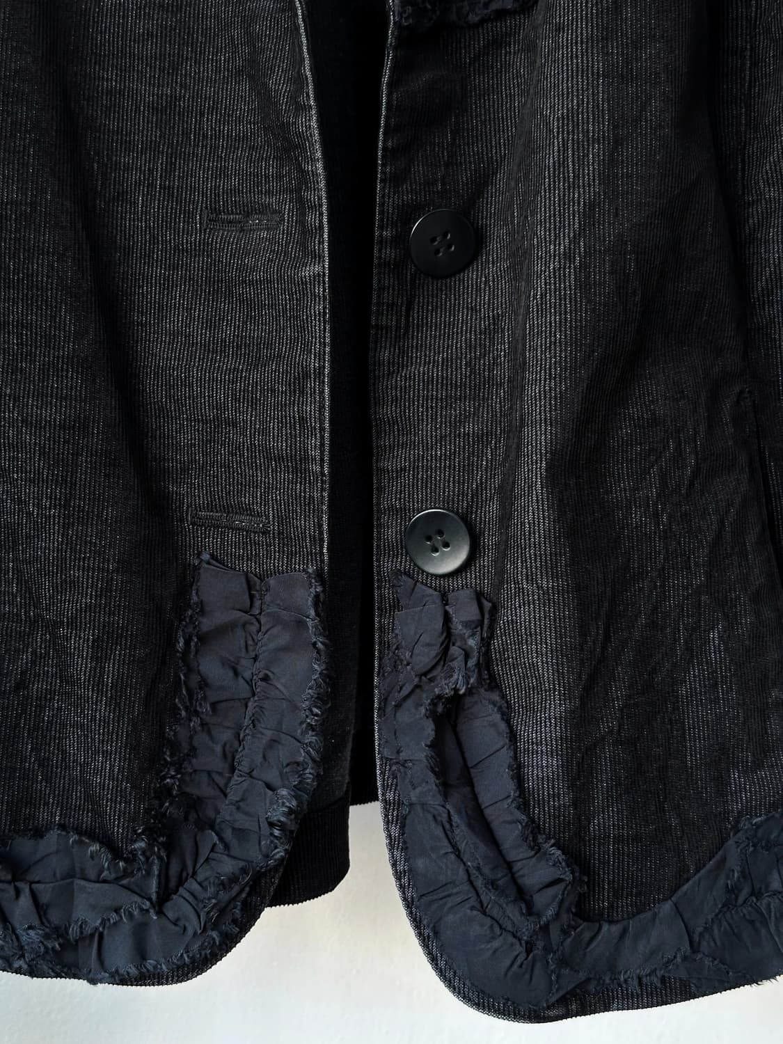 Narrow cord tape design single jacket 상품이미지5