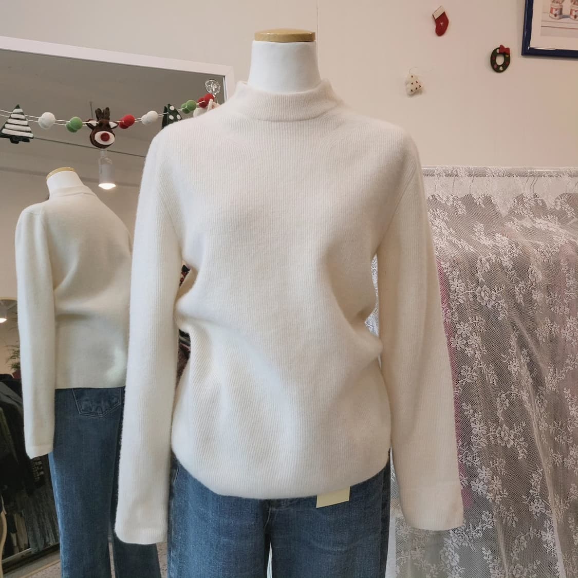 Renoma 울캐시블렌드 니트 상품이미지2