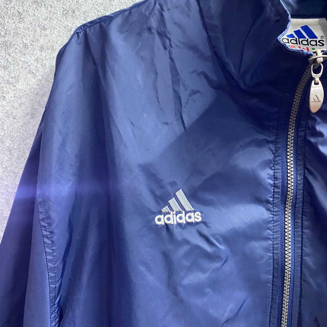 아디다스 올드스쿨 배색 반집업 아노락 자켓  B4150 상품이미지3