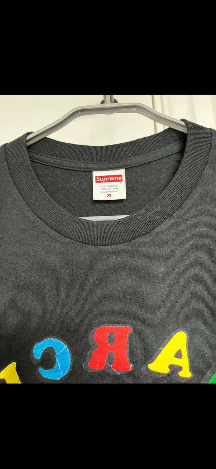 (XL) Supreme Jamie Reid Anarchy Tee 슈프림 상품이미지2
