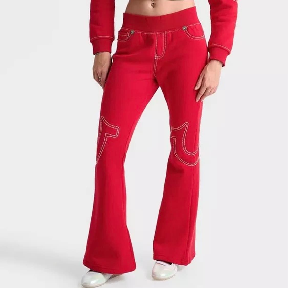 [새제품]  트루 릴리전 부츠컷 플래어 스웻팬츠 상품이미지2