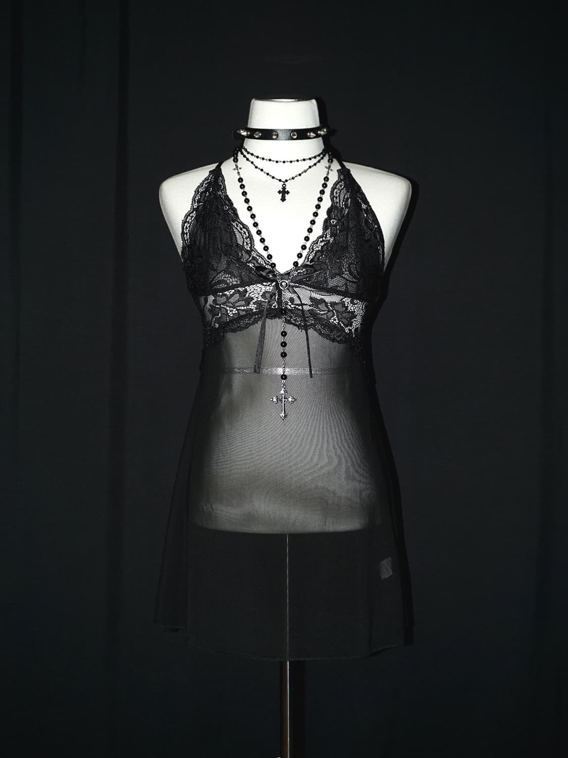 gothic lingerie sleeveless  상품이미지1