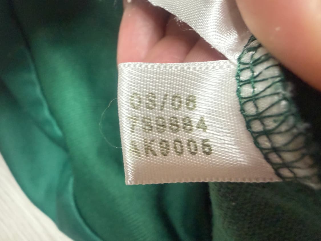 [M] 아디다스 00‘s 브라질 그린 옐로우 트랙탑 져지 상품이미지7