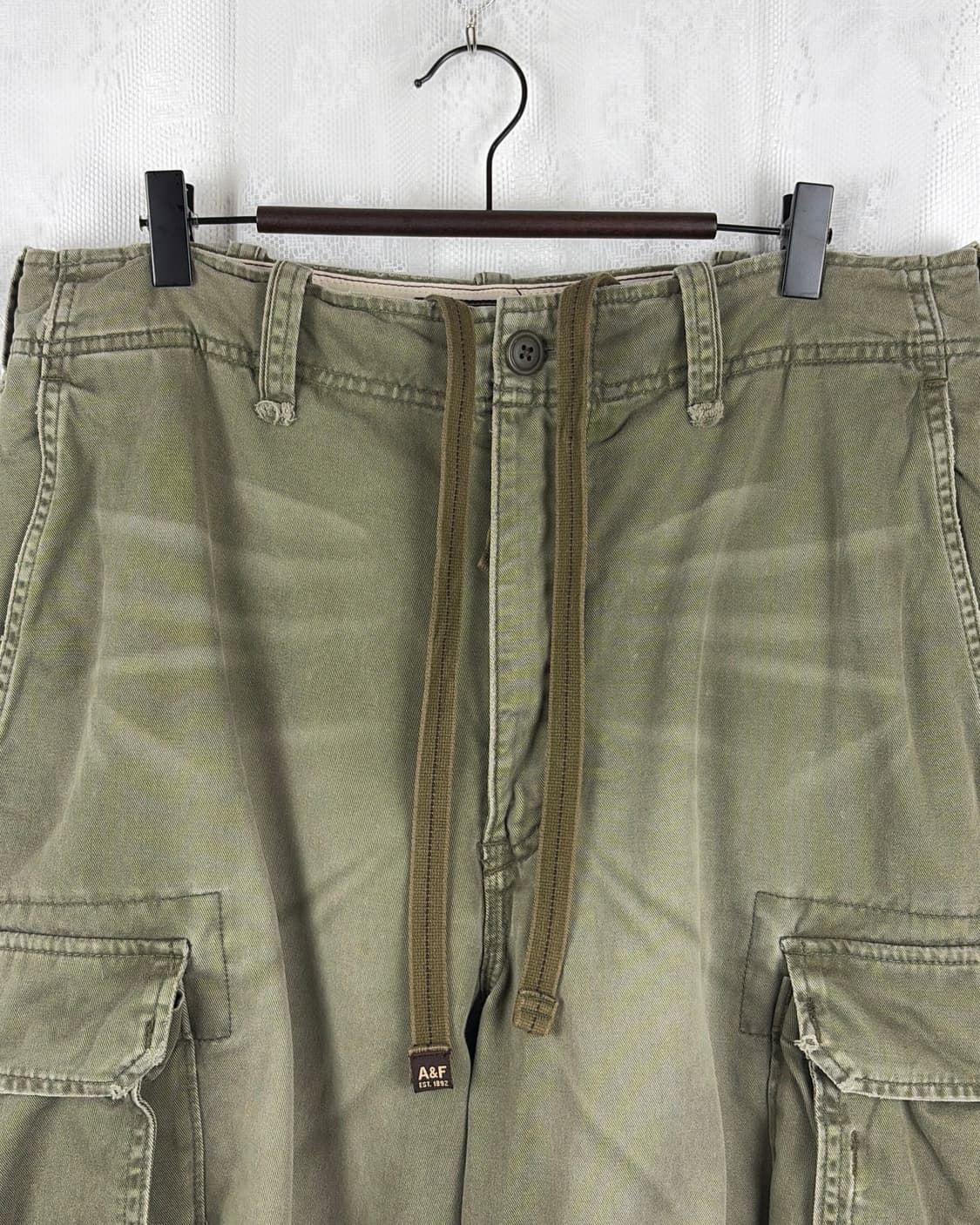 ABERCROMBIE khaki cargo bermuda pants 상품이미지8