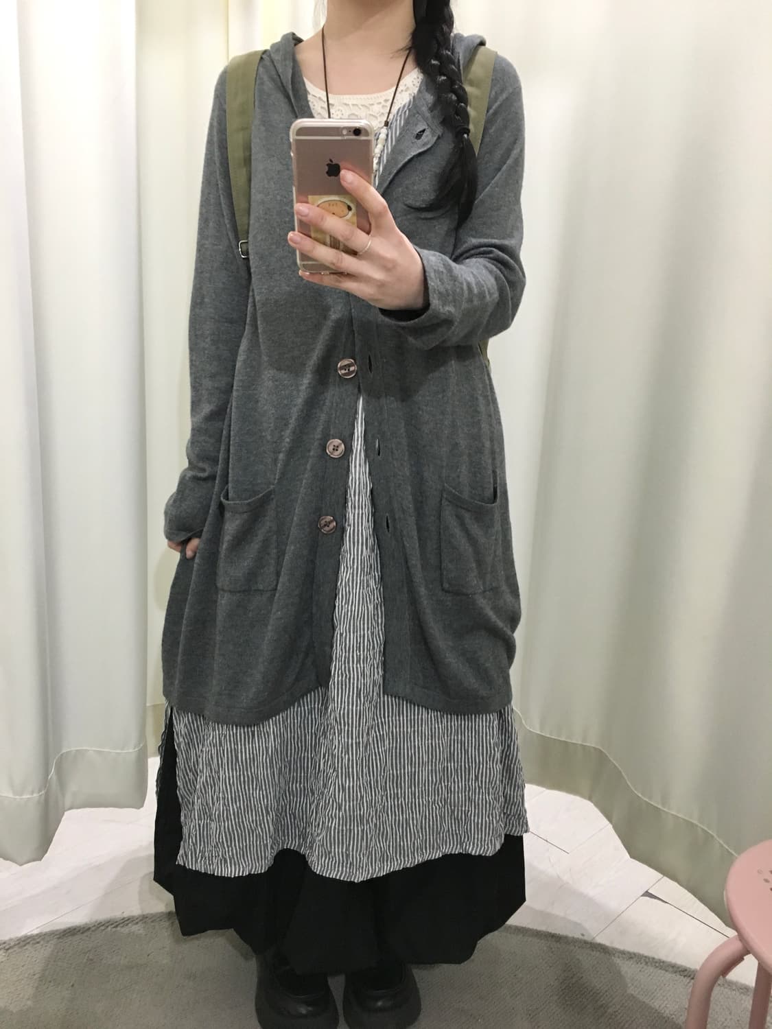 mimiyann hoodie cardigan 상품이미지3