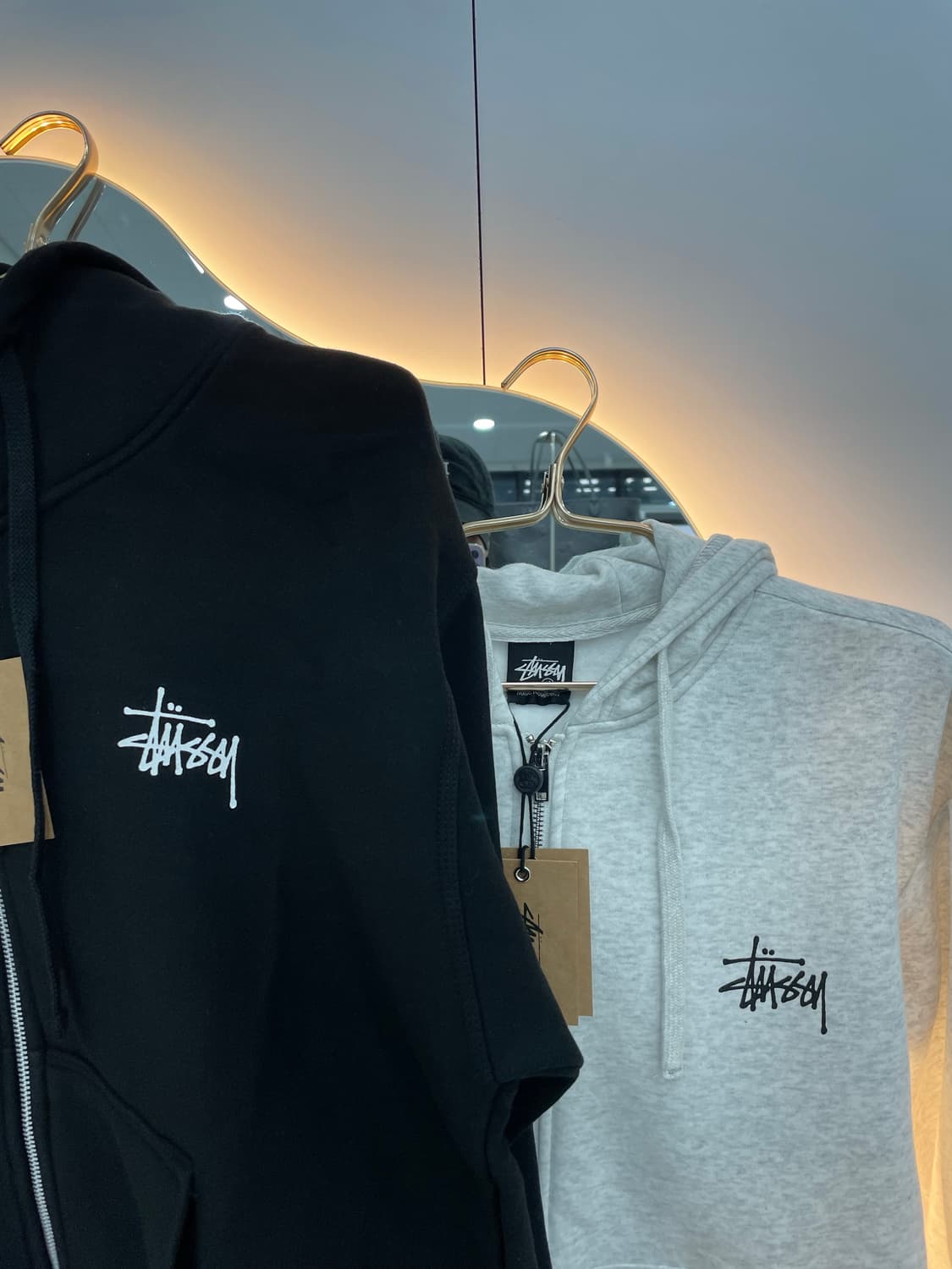 [새상품] [초특가] 스투시 베이직 후드집업 남여공용 상품이미지2