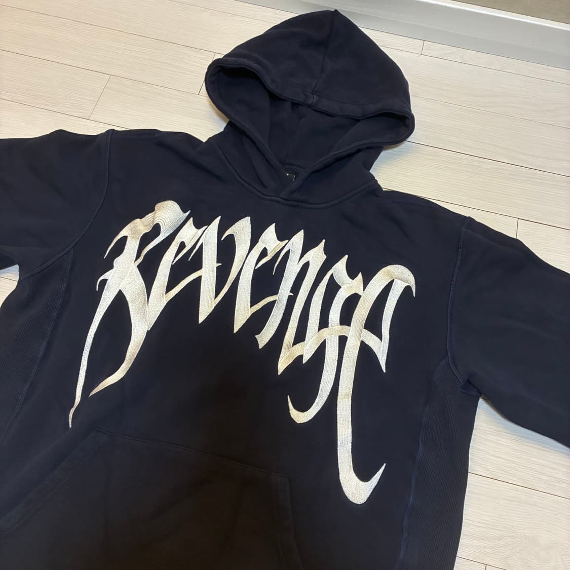 Revenge Embroidered Hoodie 상품이미지1