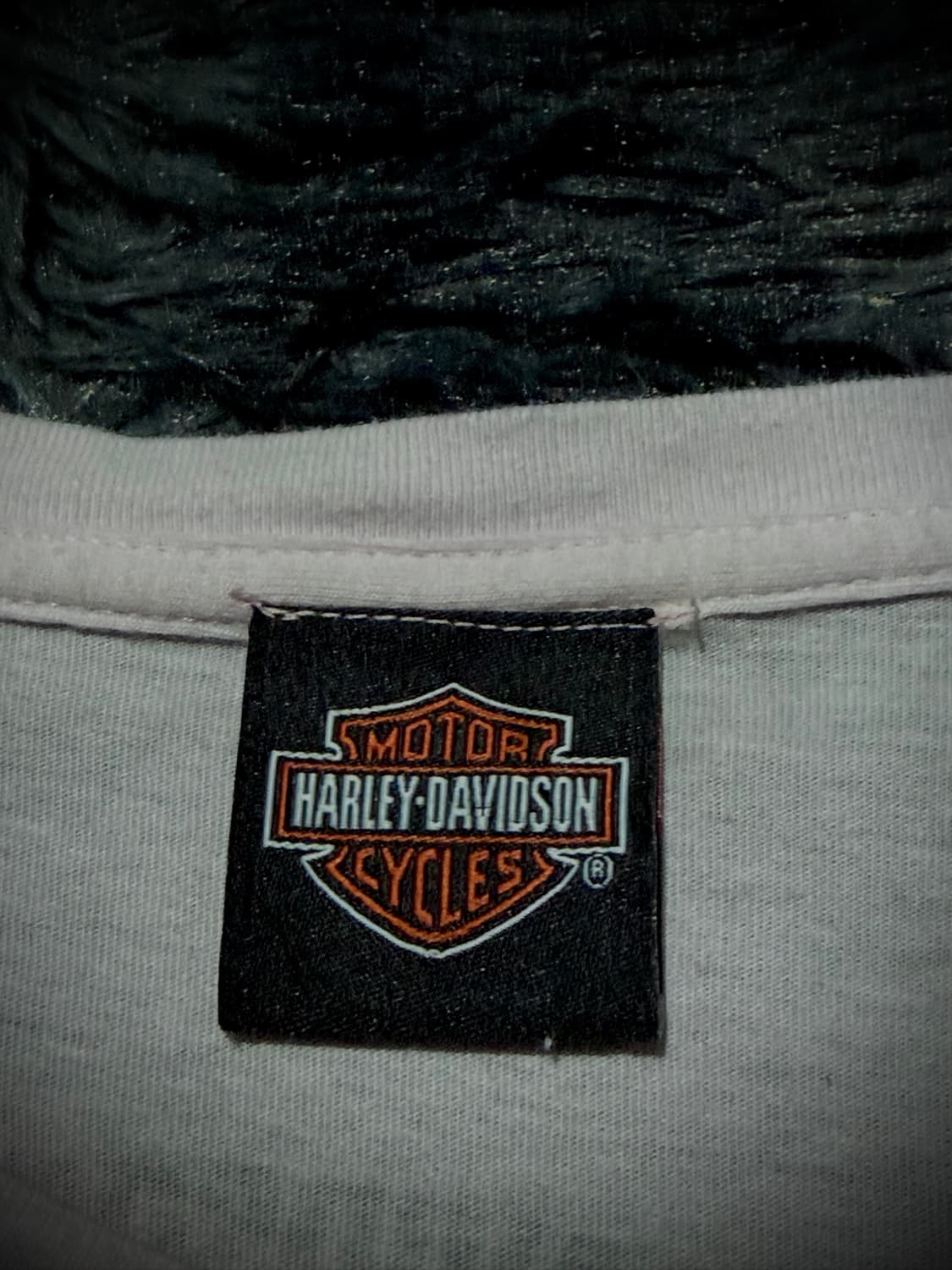 HARLEY DAVIDSON 핑크 그라데이션 하트 프린팅 반팔 티셔츠 상품이미지9
