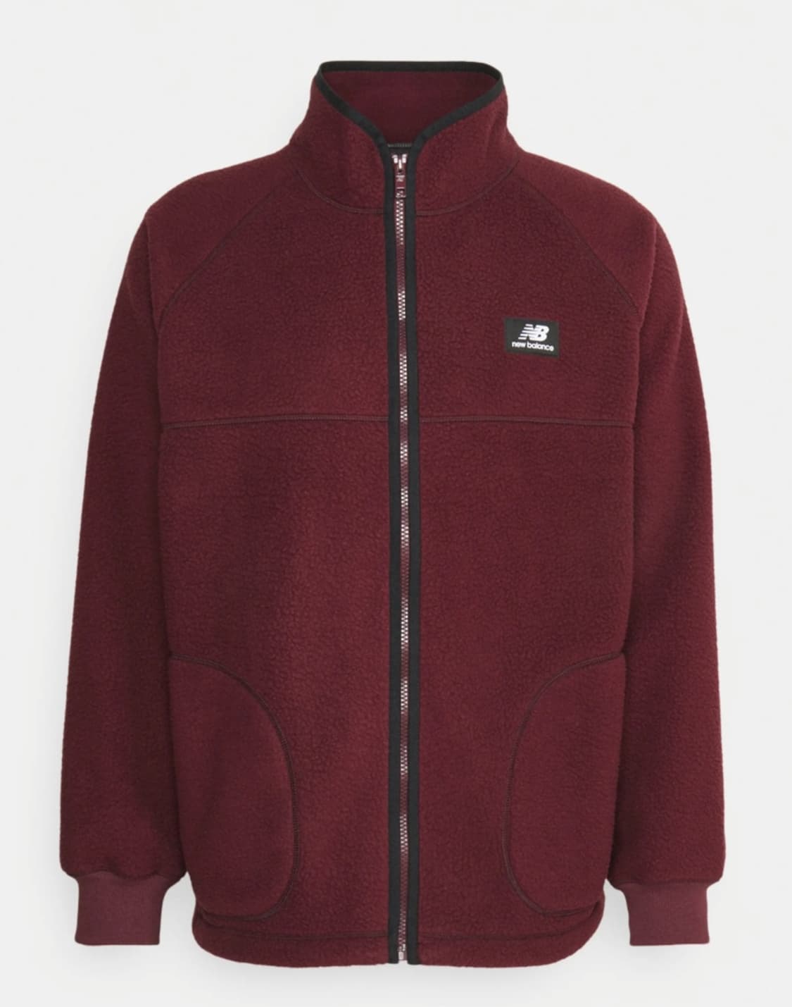 뉴발란스 플리스 자켓 버건디 상품이미지1