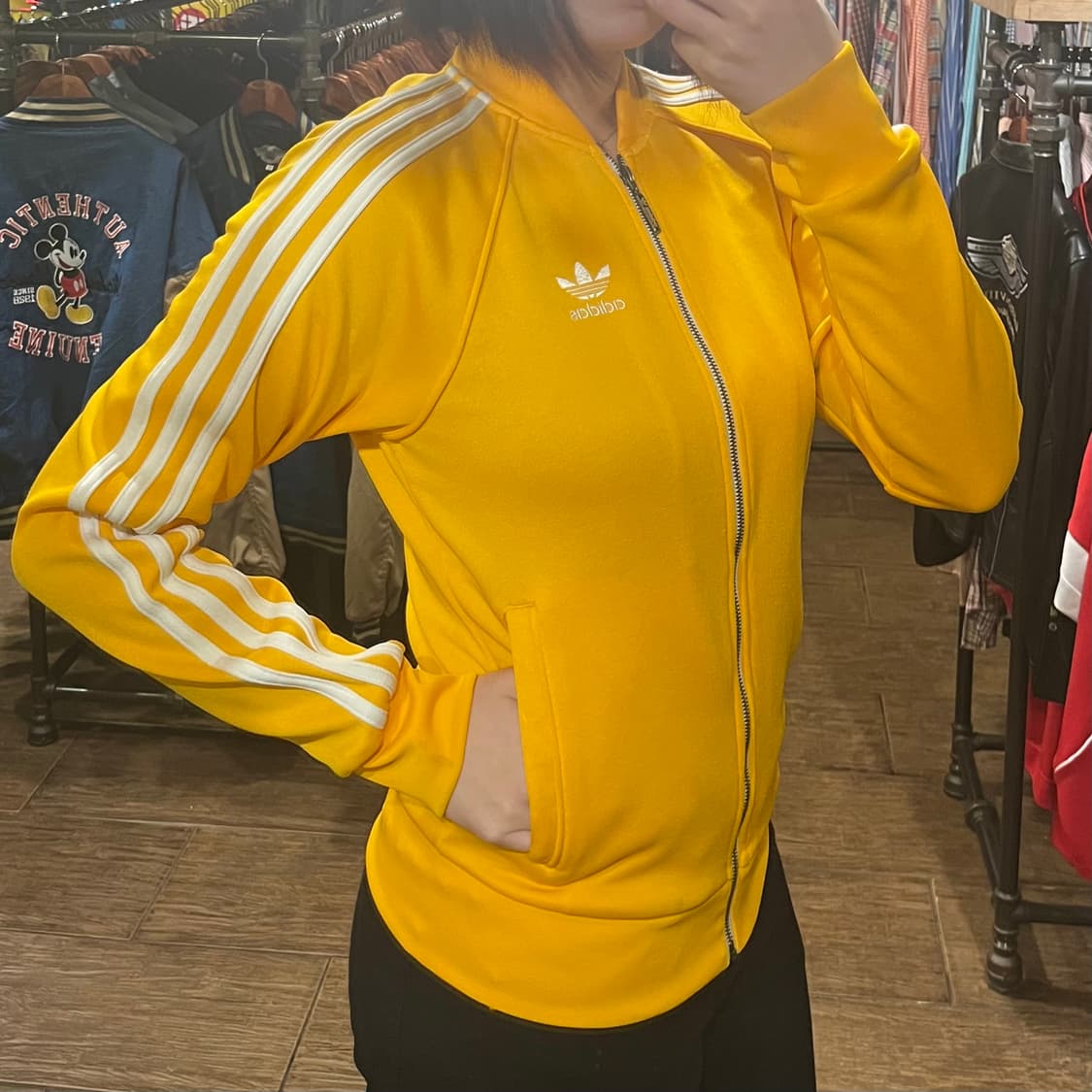 [HI] 아디다스 집업 옐로우 상품이미지3