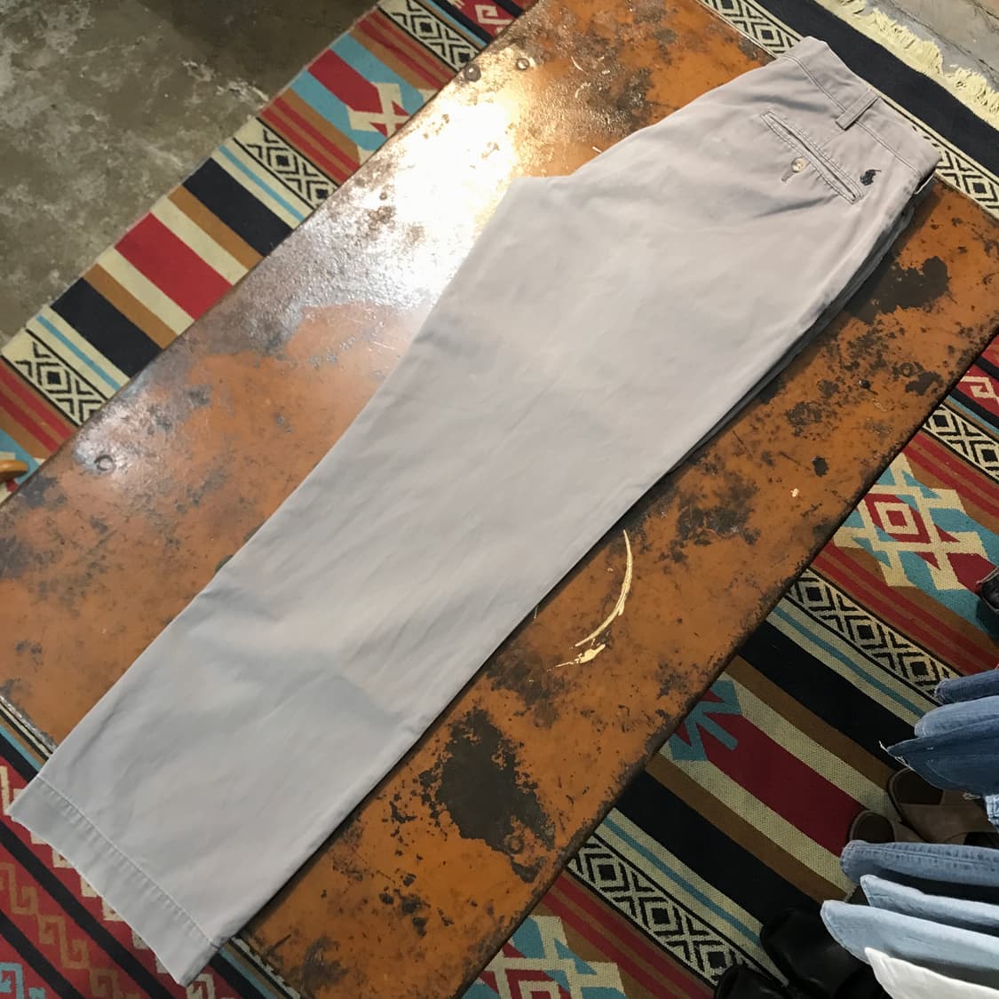 폴로랄프로렌 라이트 그레이 코튼 치노 팬츠 허리 34 사이즈  상품이미지2