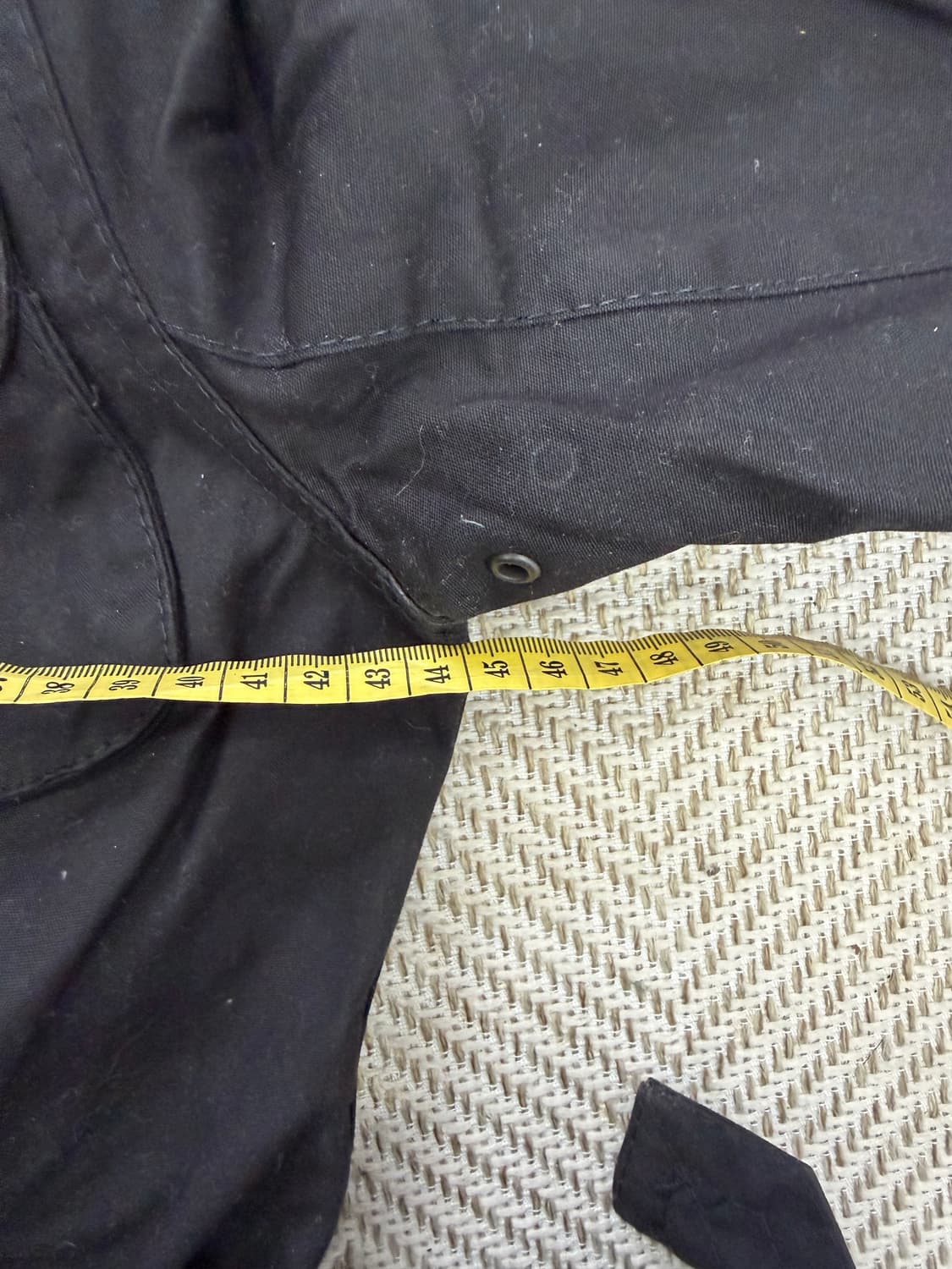 정품) 바버 인터내셔널 새제품급 왁싱 블랙 자켓 XS 상품이미지9