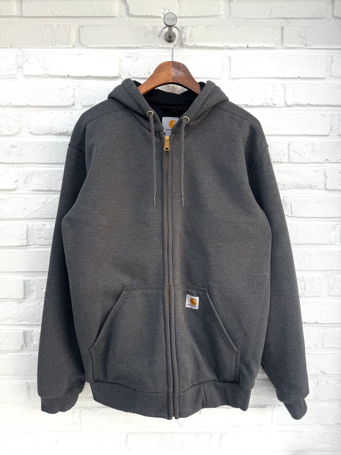 칼하트 차콜 후드집업 상품이미지3