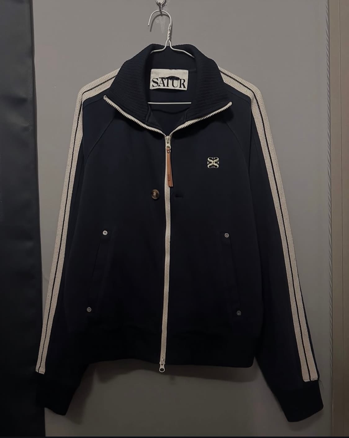 Satur 새터 트랙 자켓 네이비 상품이미지2