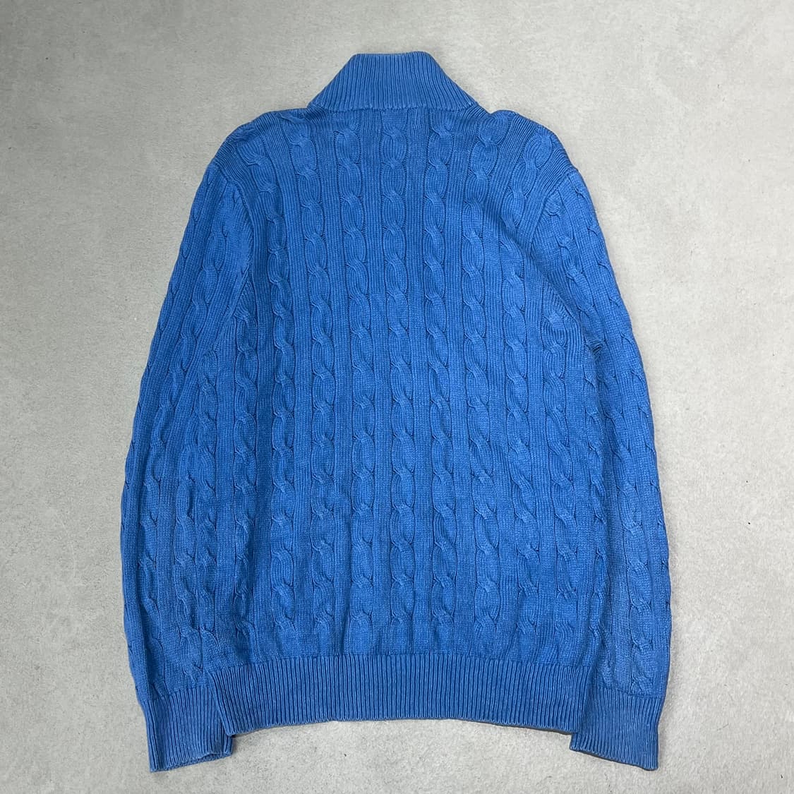 폴로 랄프로렌 반집업 꽈배기 니트 s09331 상품이미지2