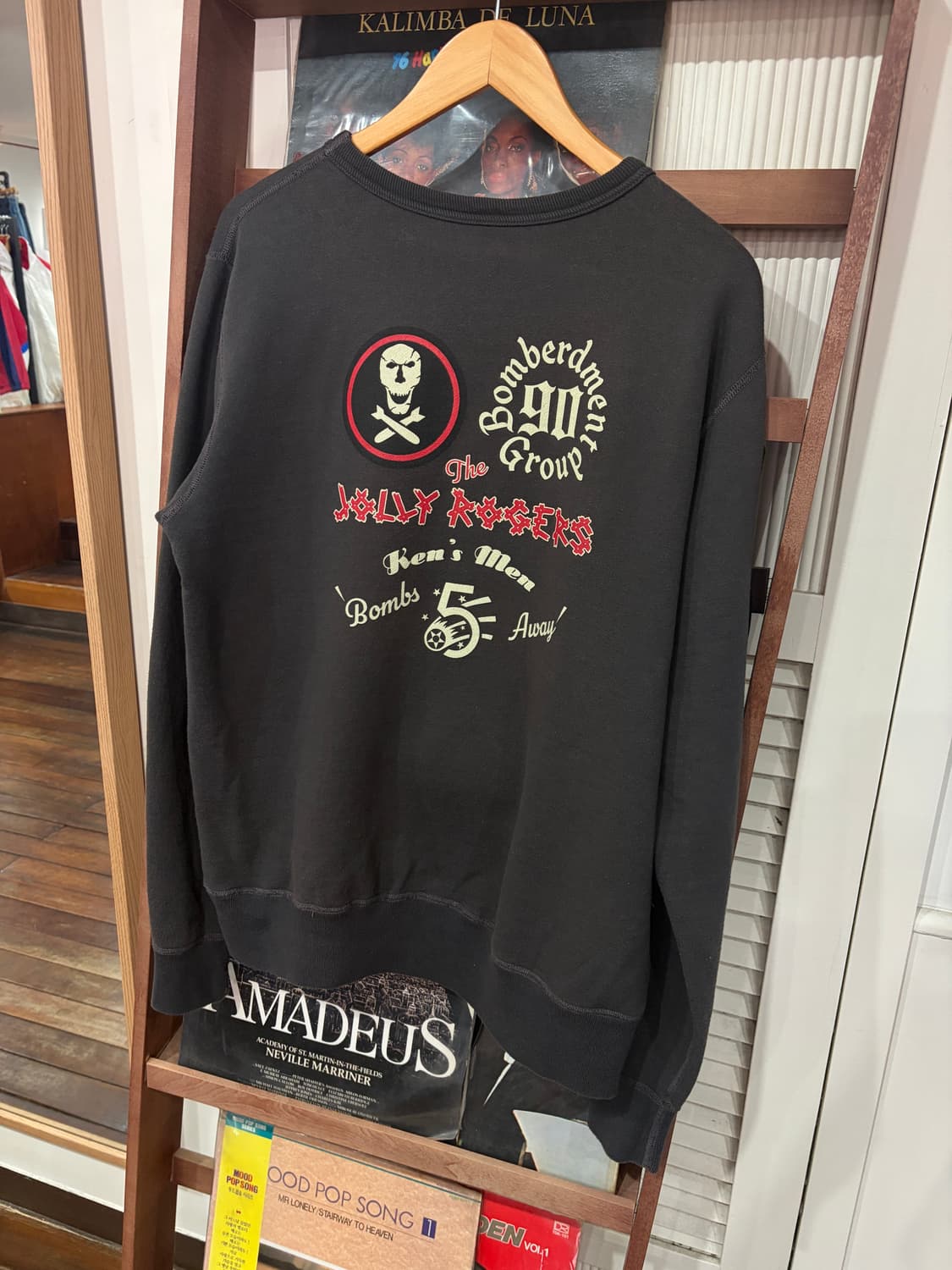 버즈릭슨 프린팅 스웻셔츠 XL 상품이미지5