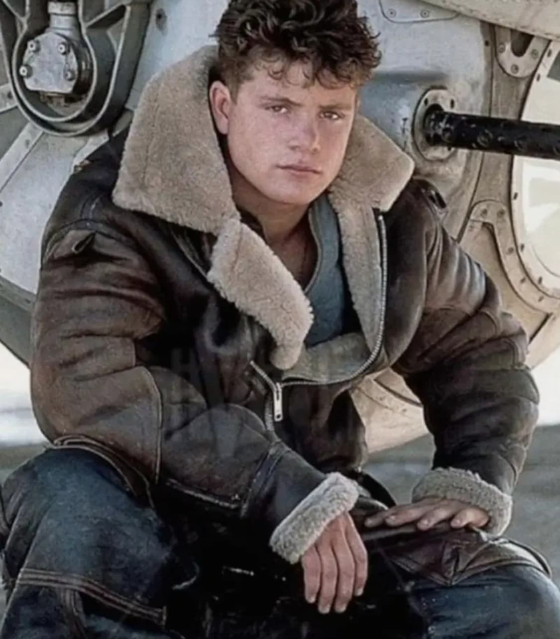 새제품 미공군 B-3 TYPE 리얼레더 항공 폭격기 무스탕 상품이미지1