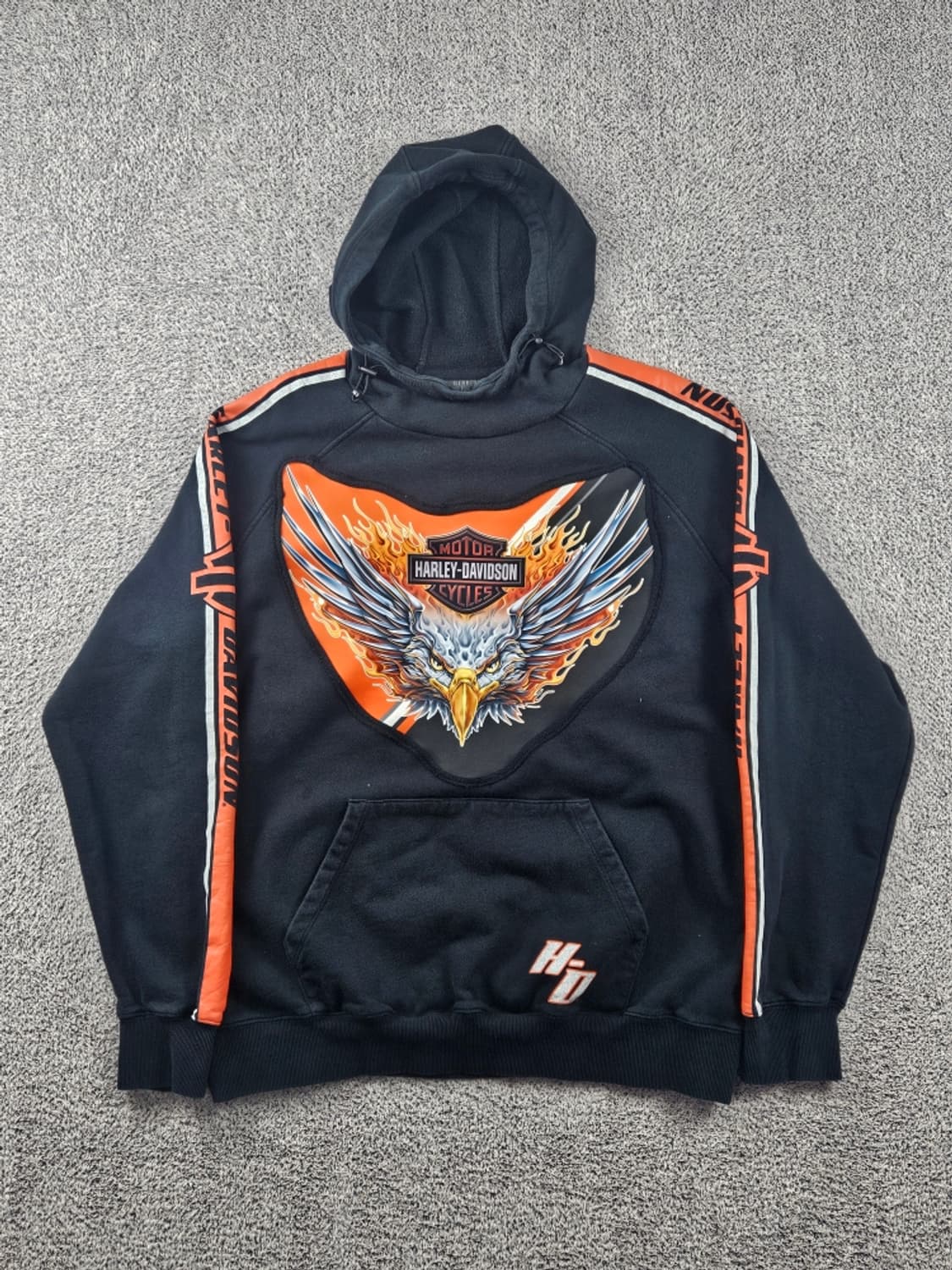 할리데이비슨 리워크 커스텀 스웻 후드 티셔츠 ( XL ) / 11240 상품이미지2
