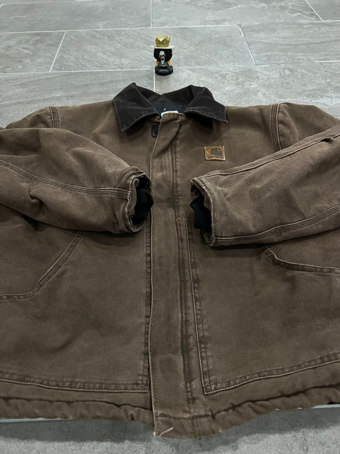 (XL)칼하트 덕 디트로이트 자켓 J22CHT 체스트넛 상품이미지6