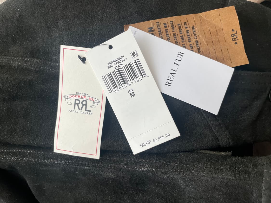 RRL Double RL 더블알엘 시얼링 칼라 스웨이드 웨스턴 재킷 상품이미지3